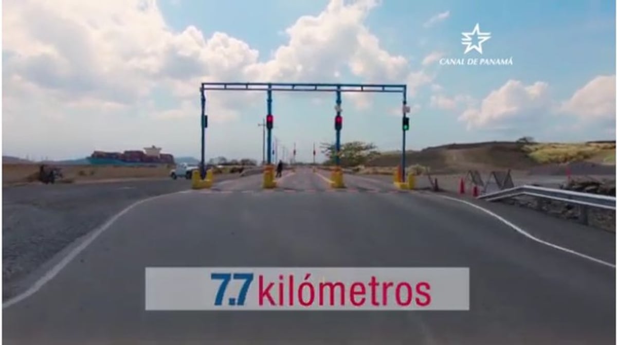 Inauguran nuevo Corredor.Nuevo negocio del Canal de Panamá. Video