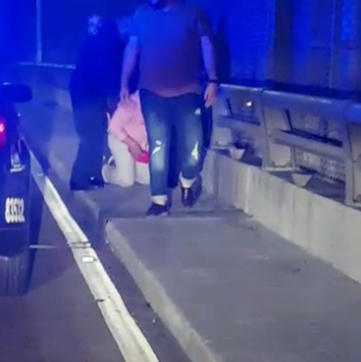 Hombre intenta lanzarse del Puente de las Américas. Vean lo que pasó
