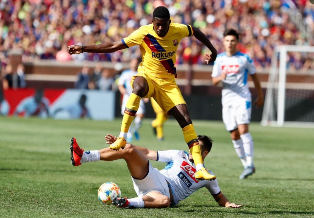 El Barcelona dio una lección al Nápoles en pretemporada