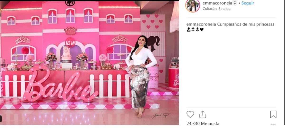 La esposa del 'Chapo' Guzmán se da la gran vida mientras este espera su juicio