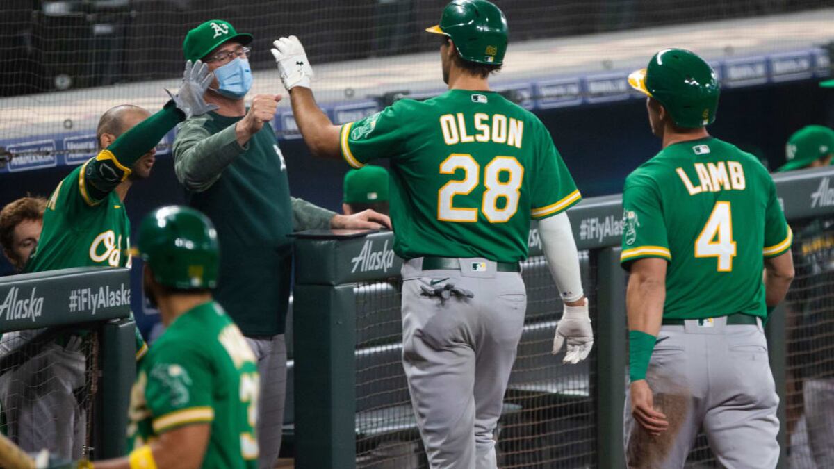 Atléticos de Oakland son los campeones del Oeste