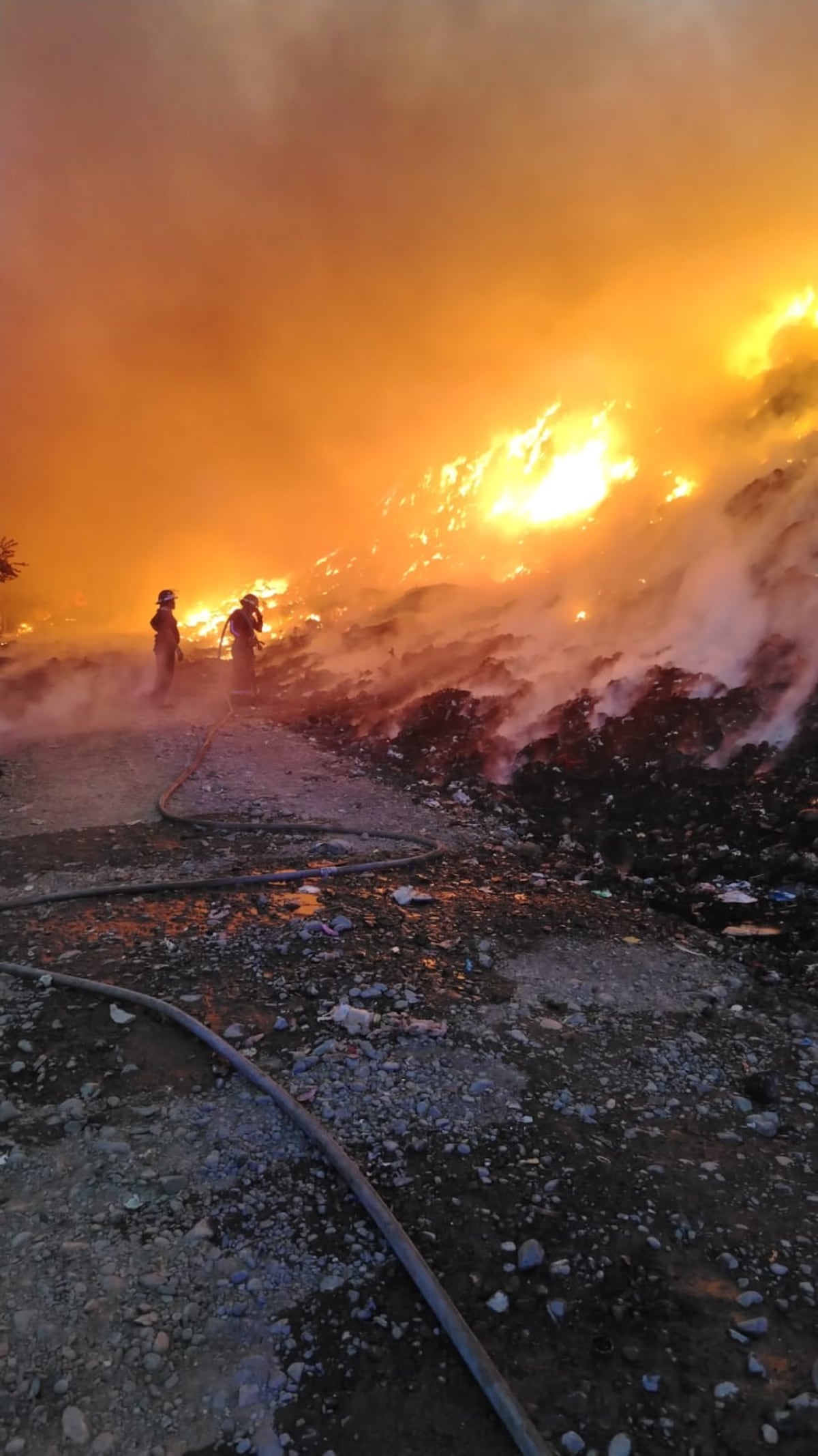 Se prende vertedero municipal de Chepo 