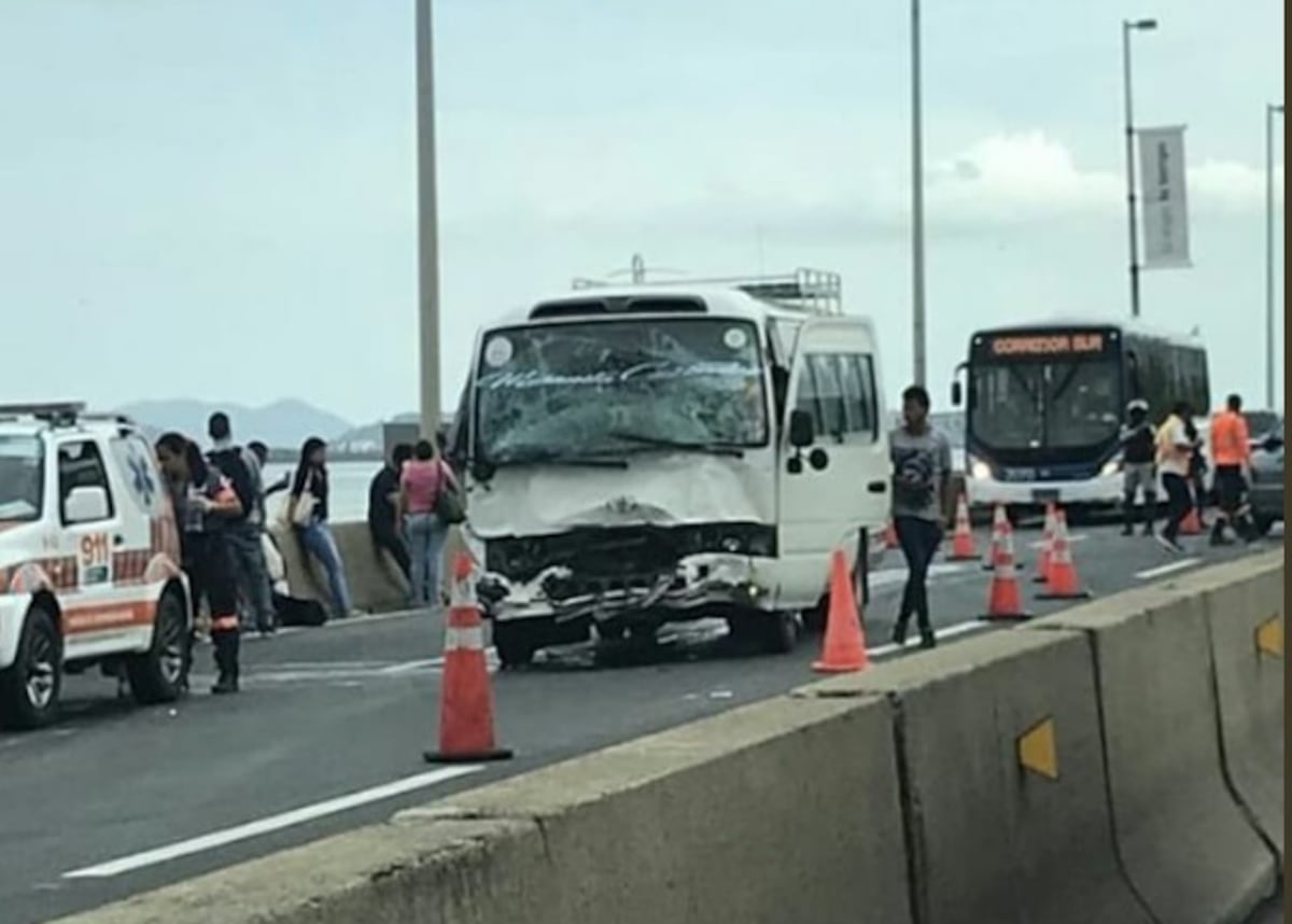 Se registran accidentes en Coronado y el Corredor Sur con saldo de 10 heridos