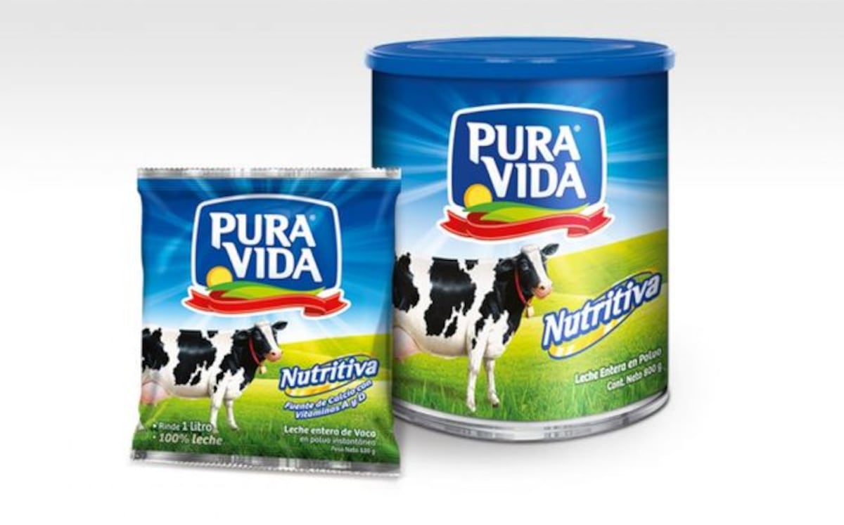 Admiten que el producto Pura Vida que se vendía en Panamá no es leche evaporada