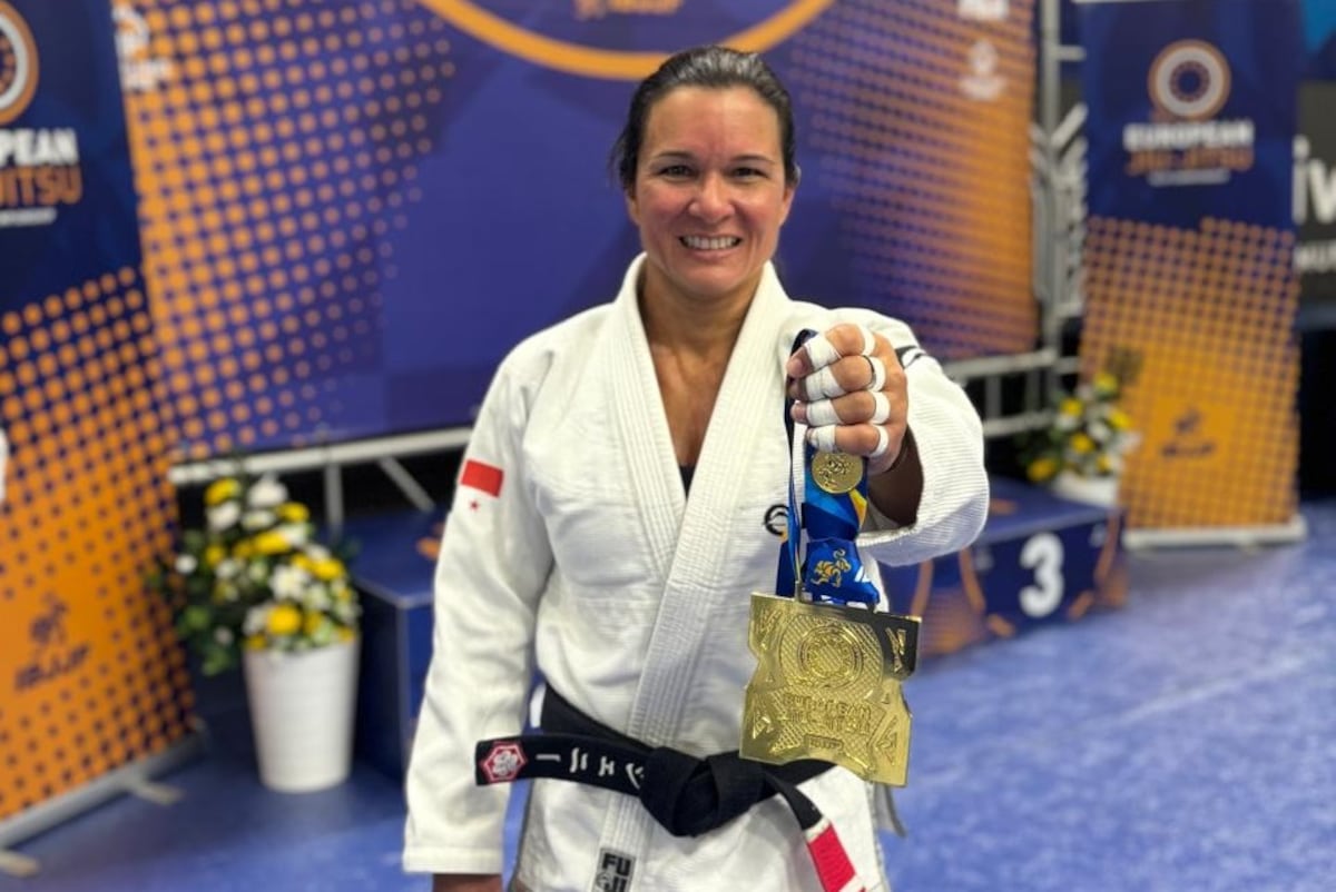 Jennisín Rosanía recibe homenaje al ser la número 1 del mundo en la IBJJF