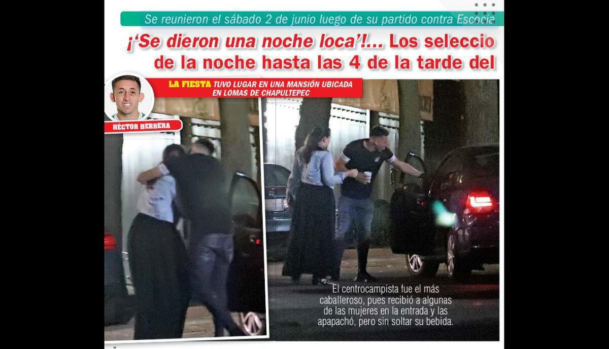 Modelos prepagos hablan de su noche con jugadores de la Selección Mexicana