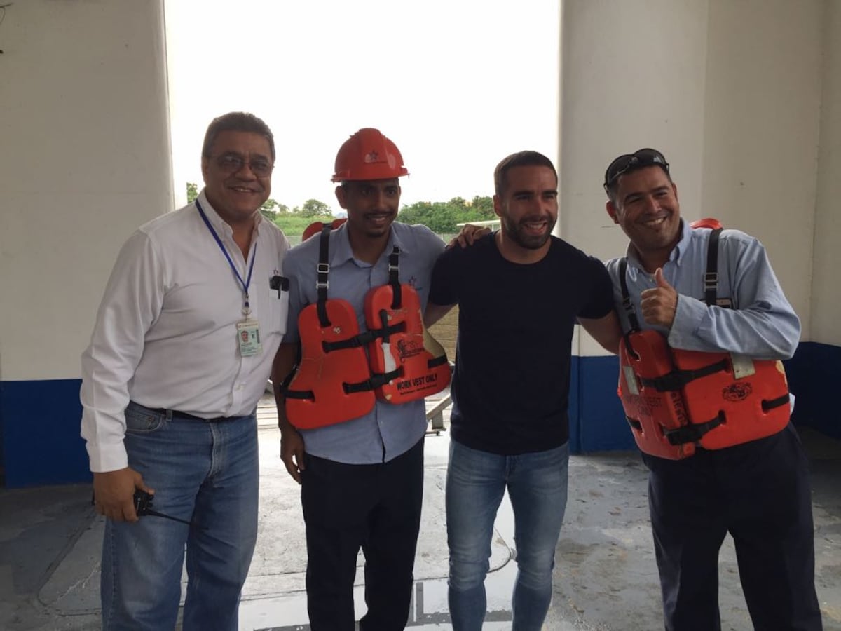 Jugador del Real Madrid ya está en Panamá y admira el Canal