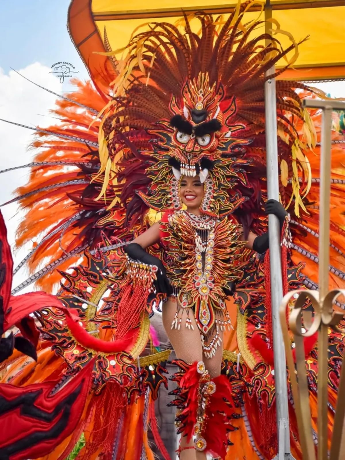 Reinas del interior del país deslumbran en el Carnaval 2026