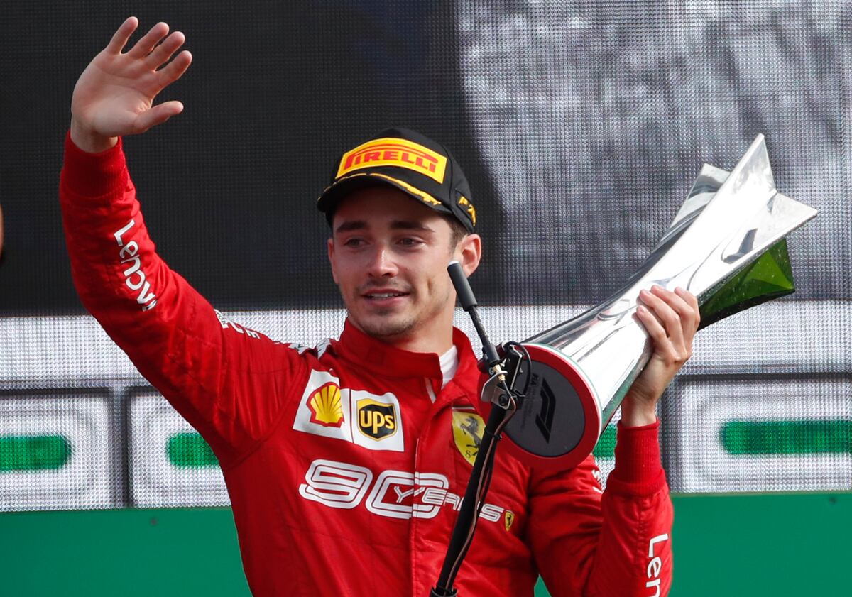 F1: Leclerc da a Ferrari el primer triunfo en Italia en 9 años