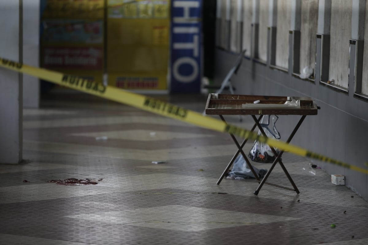Lo mataron cuando vendía lotería en las afueras de un supermercado en Los Pueblos