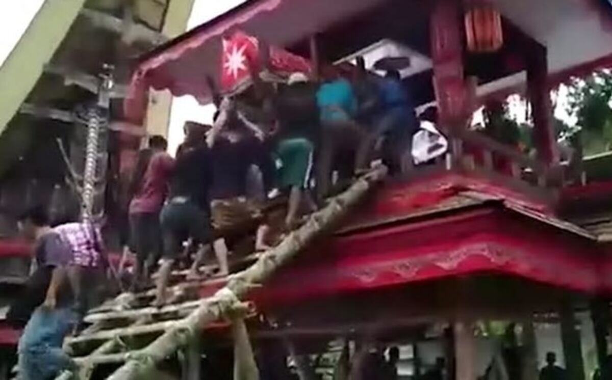 Hombre murió aplastado por el féretro de su propia madre