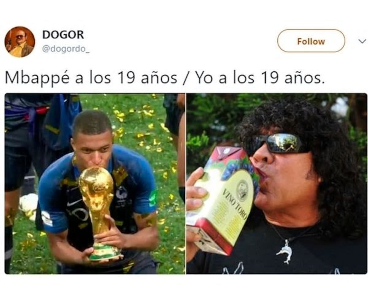 'Yo a los 19', la comparación con Kylian Mbappé que se volvió tendencia
