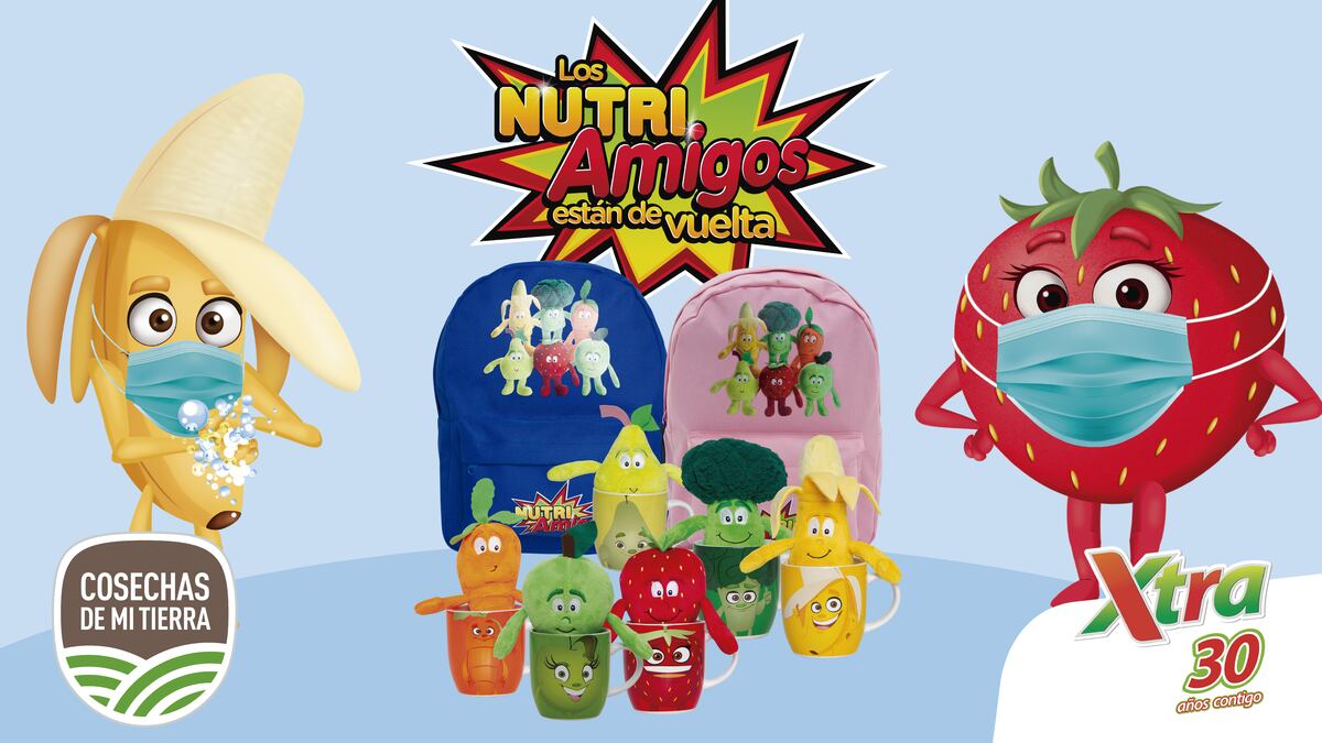 Supermercados Xtra promueven la buena alimentación en los niños a través de los Nutriamigos y su programa Cosechas de mi Tierra 