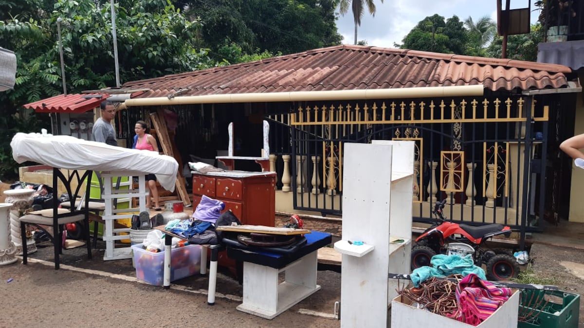 150 familias quedaron afectadas por lluvia en Arraiján