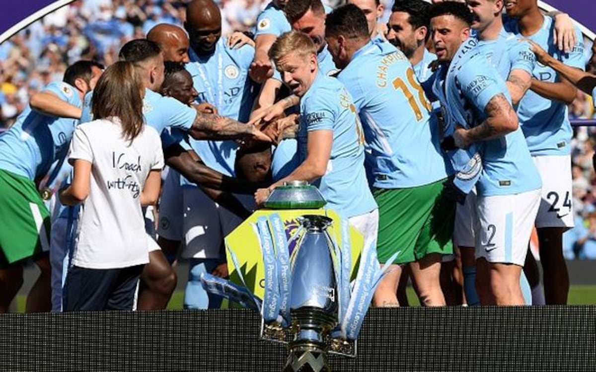 ¡AL ESTILO SERGIO RAMOS! Mira lo qué pasó con el trofeo del Manchester City