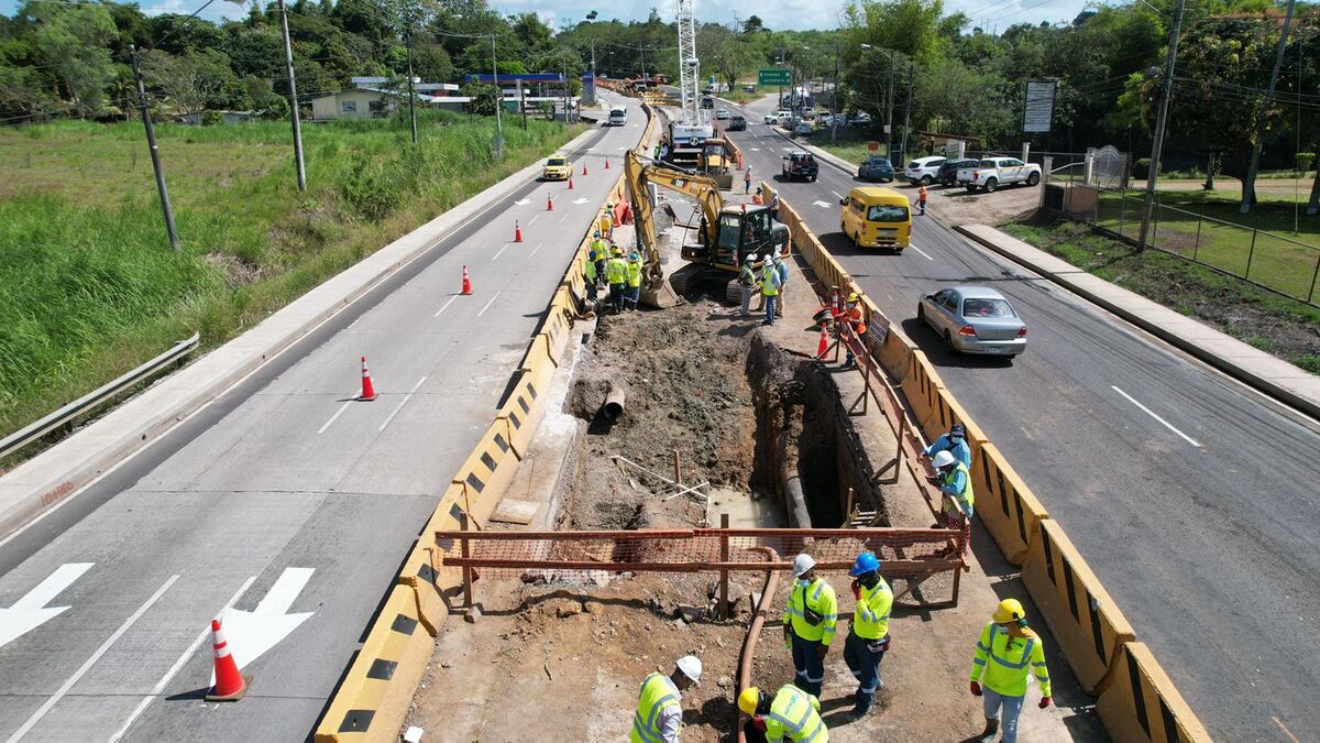 IDAAN recomienda abastecerse de agua por trabajos de interconexión en la Línea 3 del Metro