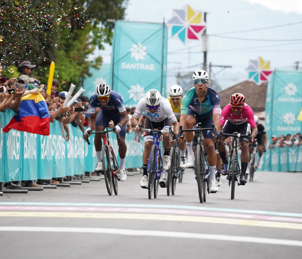 Christofer Jurado subió al podio en la segunda etapa