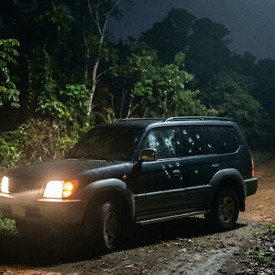 Lo sorprendieron a tiros dentro su carro en vía apartada de Penonomé
