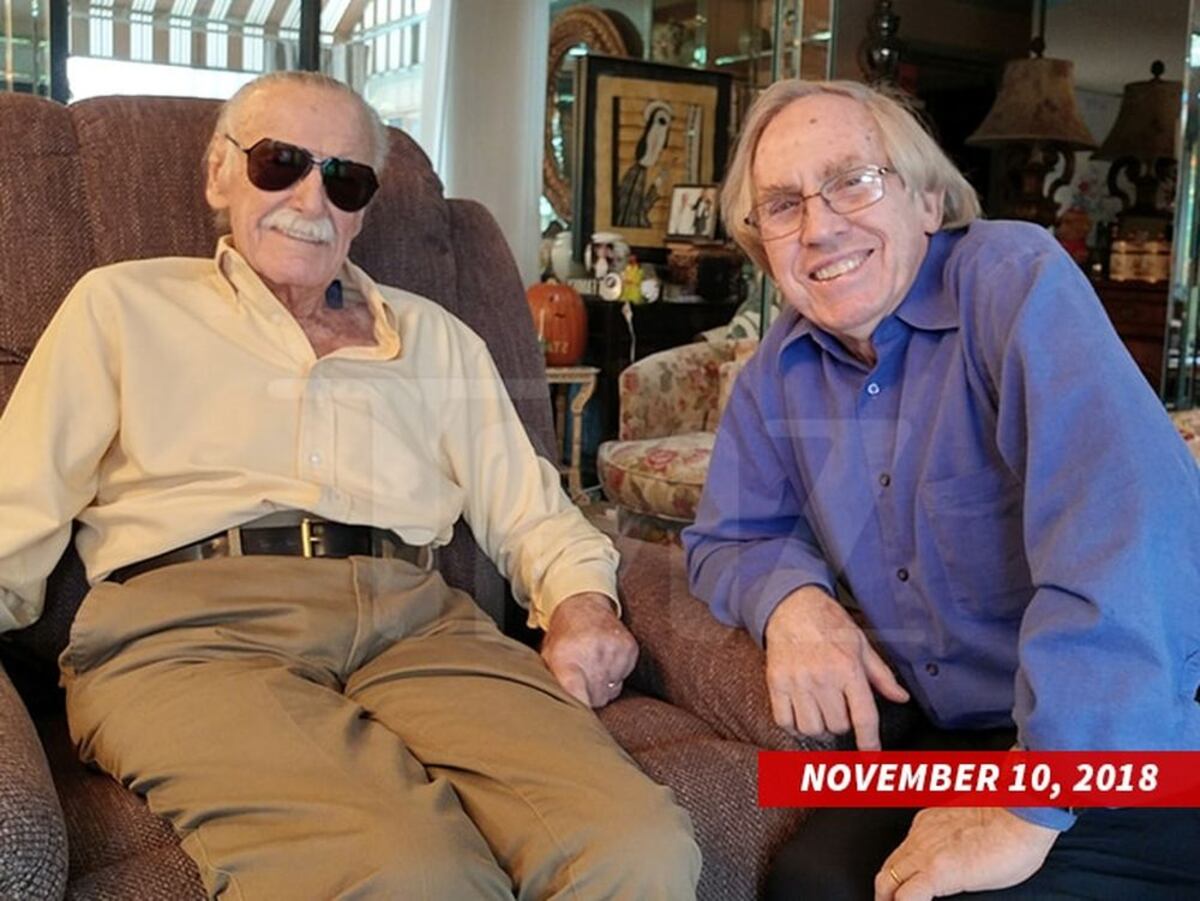 Revelan la última foto en vida de Stan Lee