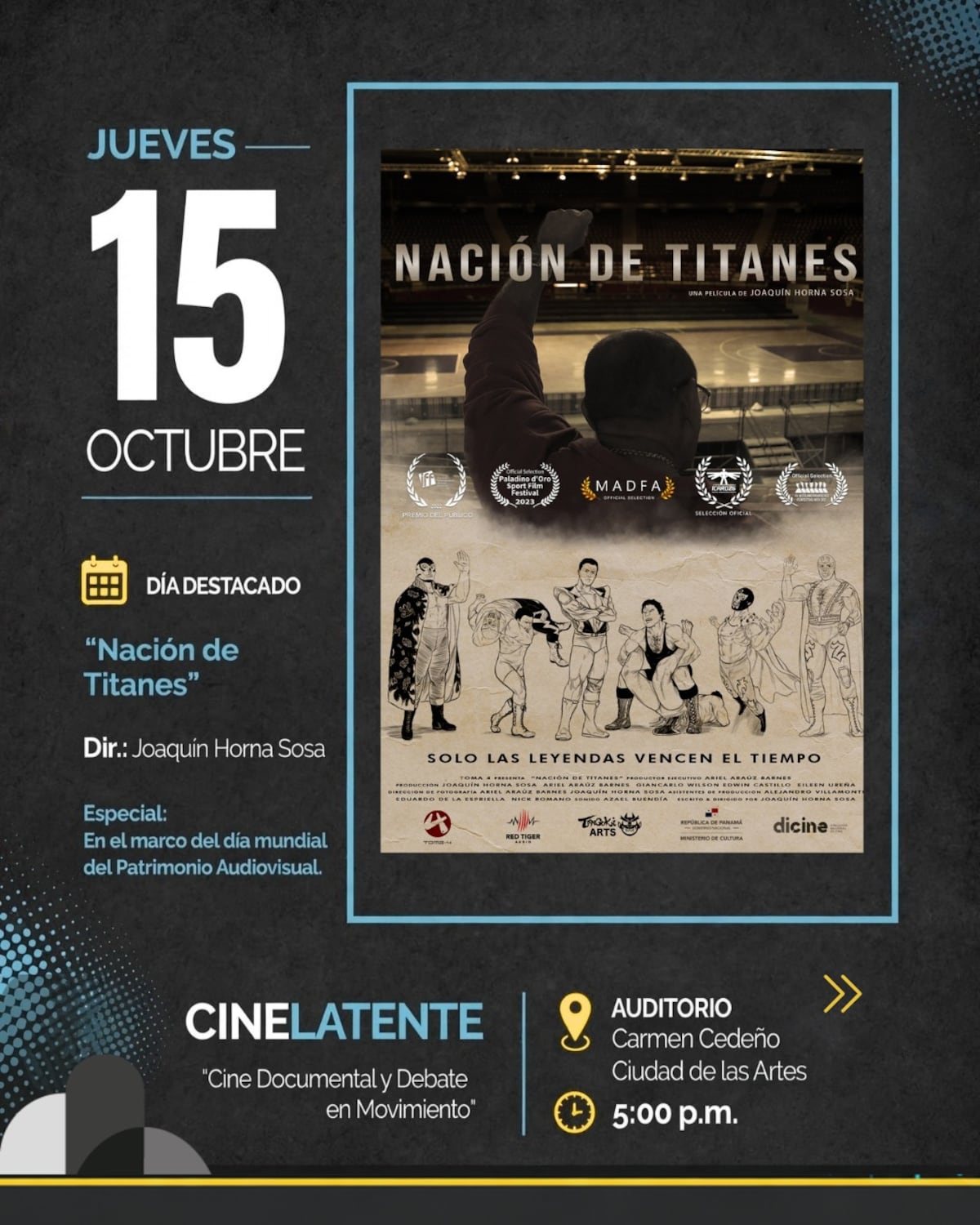 CUATRO HISTORIAS, UNA PANTALLA: así será ‘CineLatente’ en la Ciudad de las Artes