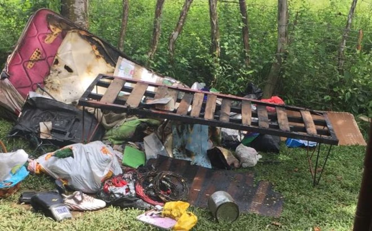 ¡SANTO PADRE! Hombre con trastornos mentales le prende fuego a casas en Veraguas