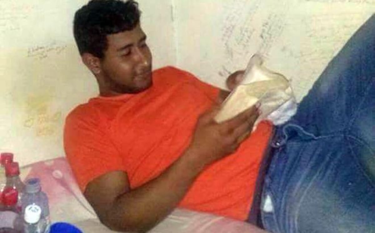 Callado y todo el día con la Biblia en mano, así se la pasa supuesto caníbal 