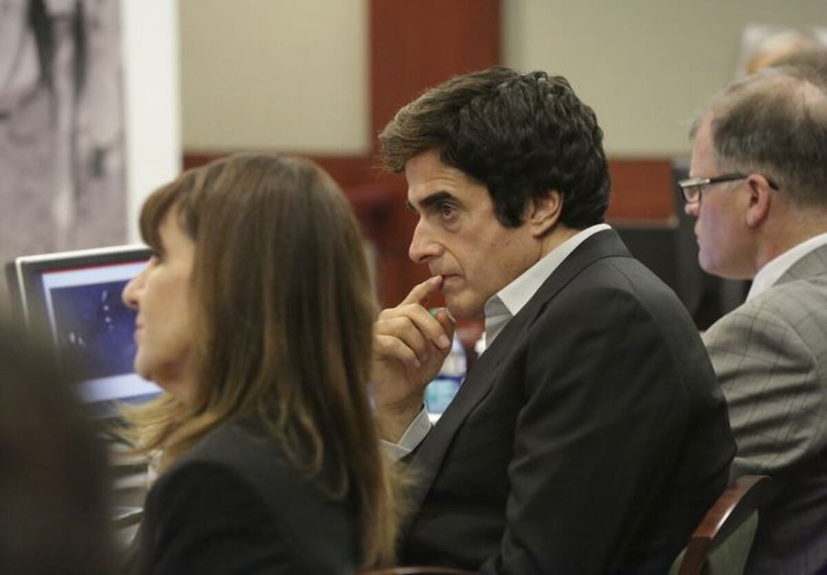 Por una demanda David Copperfield deberá revelar su truco de magia 'Lucky 13'