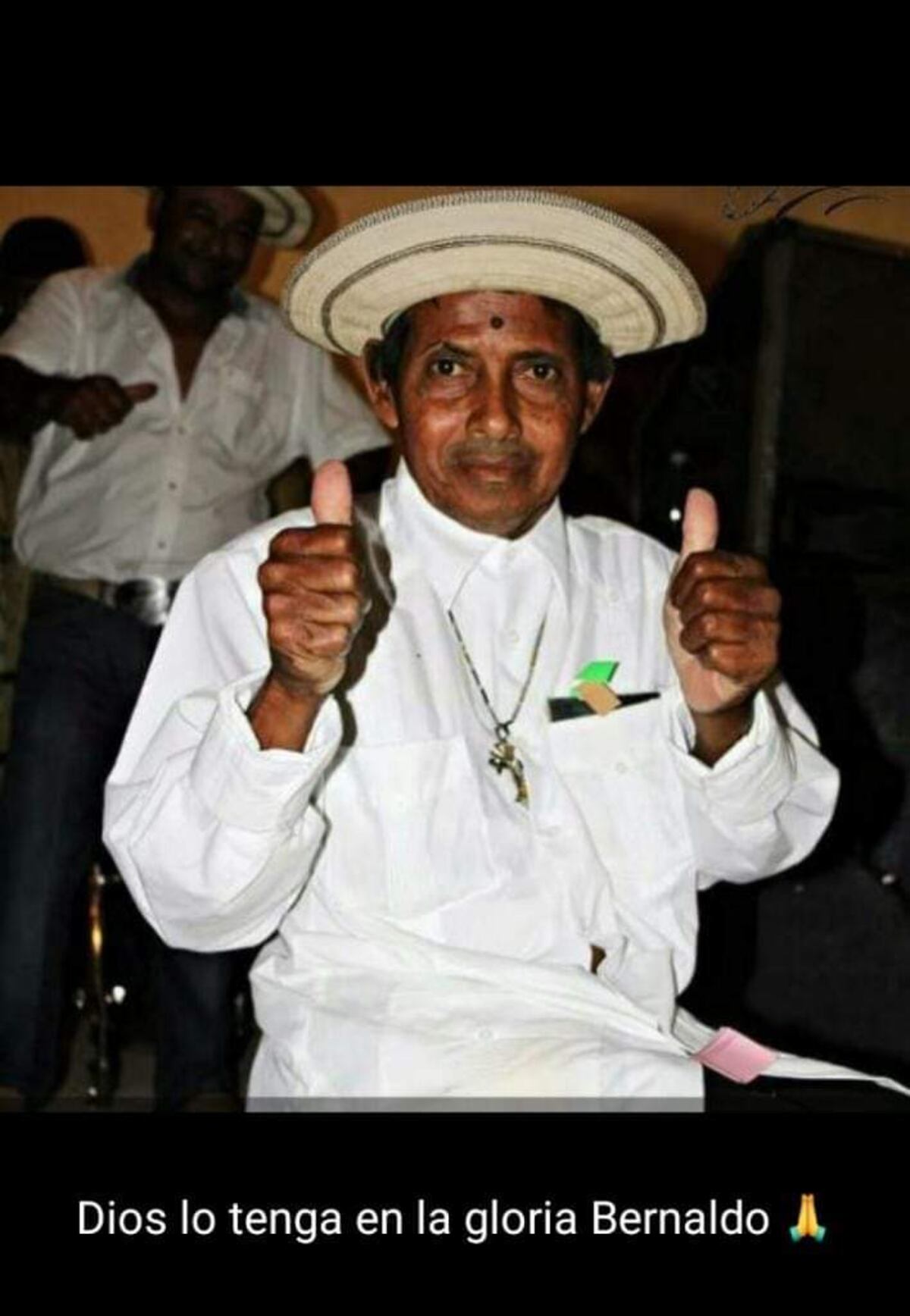 Folclore de luto. Fallece el popular Bernardo Rodríguez, el fan de bailes típicos