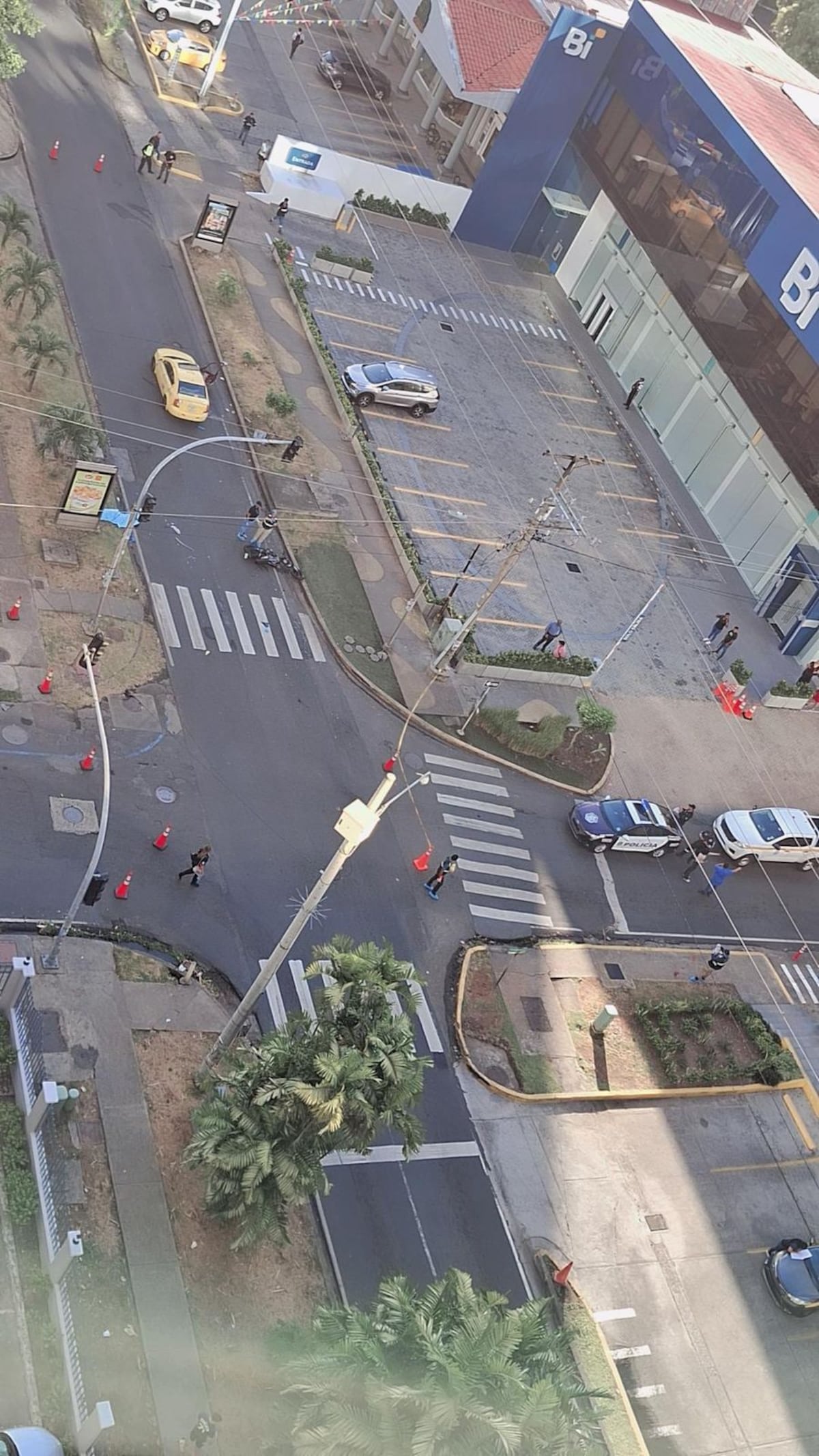 Madrugada fatal en Obarrio: choque deja un muerto y una mujer en estado crítico