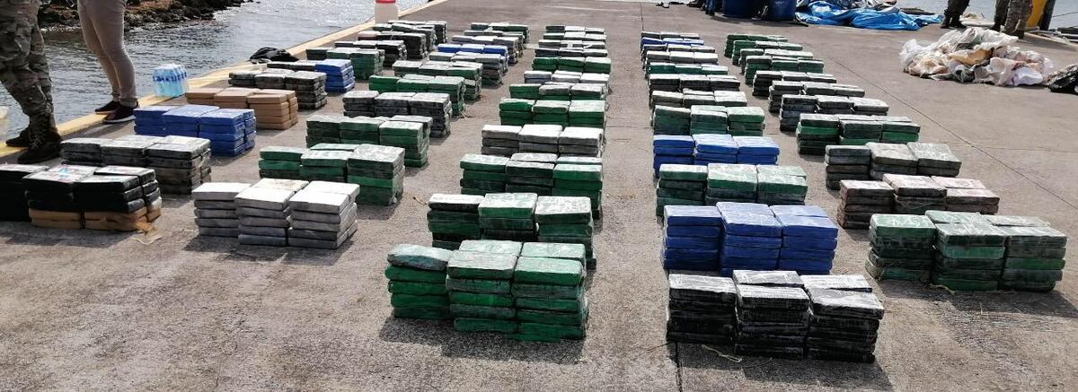 Incautan mil 425 paquetes de presunta droga en Guna Yala