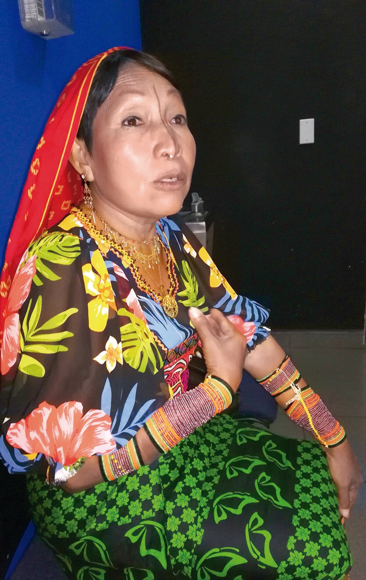 La diputada guna que llevará su moda a la Asamblea Nacional+VIDEO