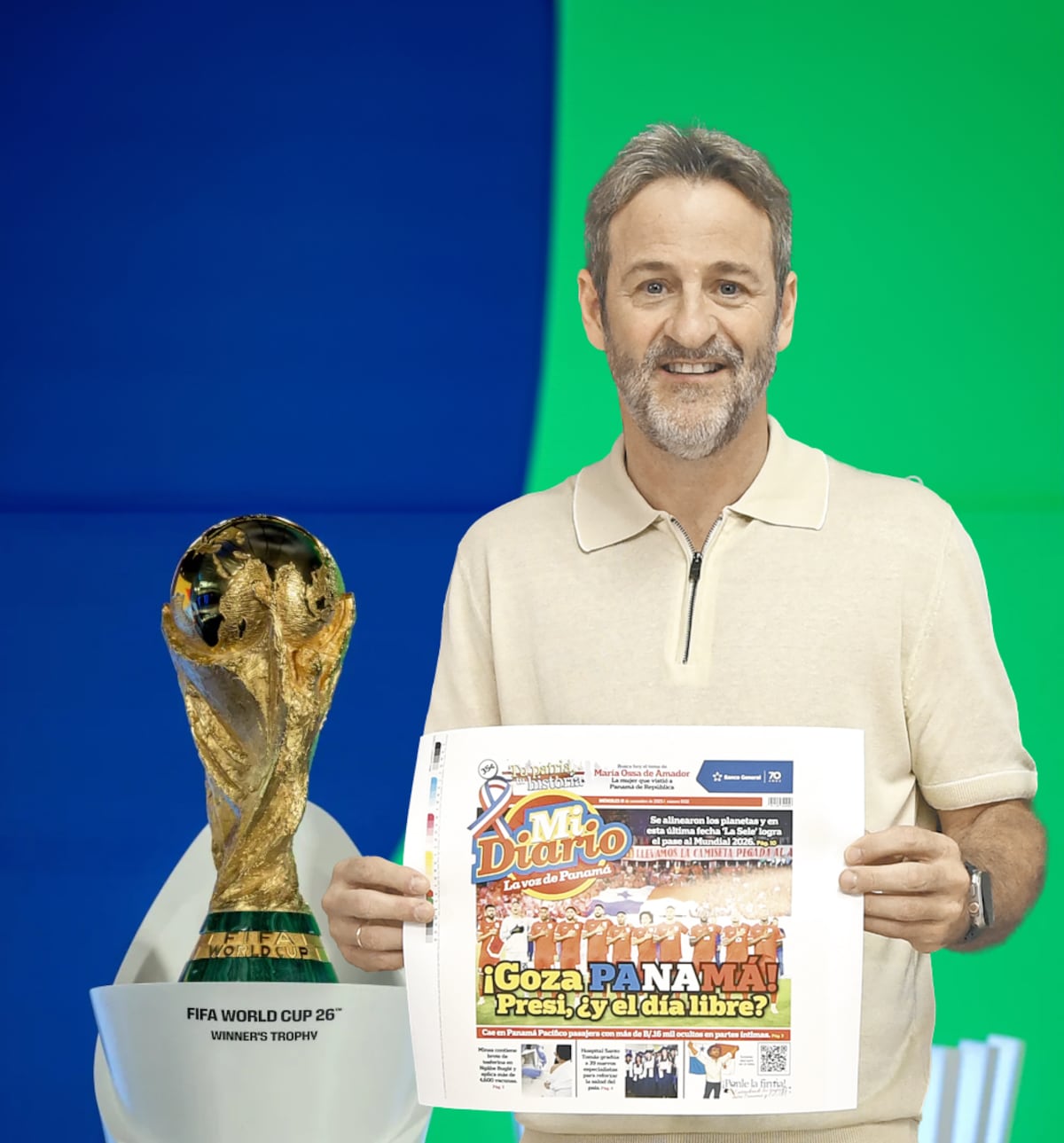 Christiansen sueña con llevar a Panamá a la siguiente fase del Mundial