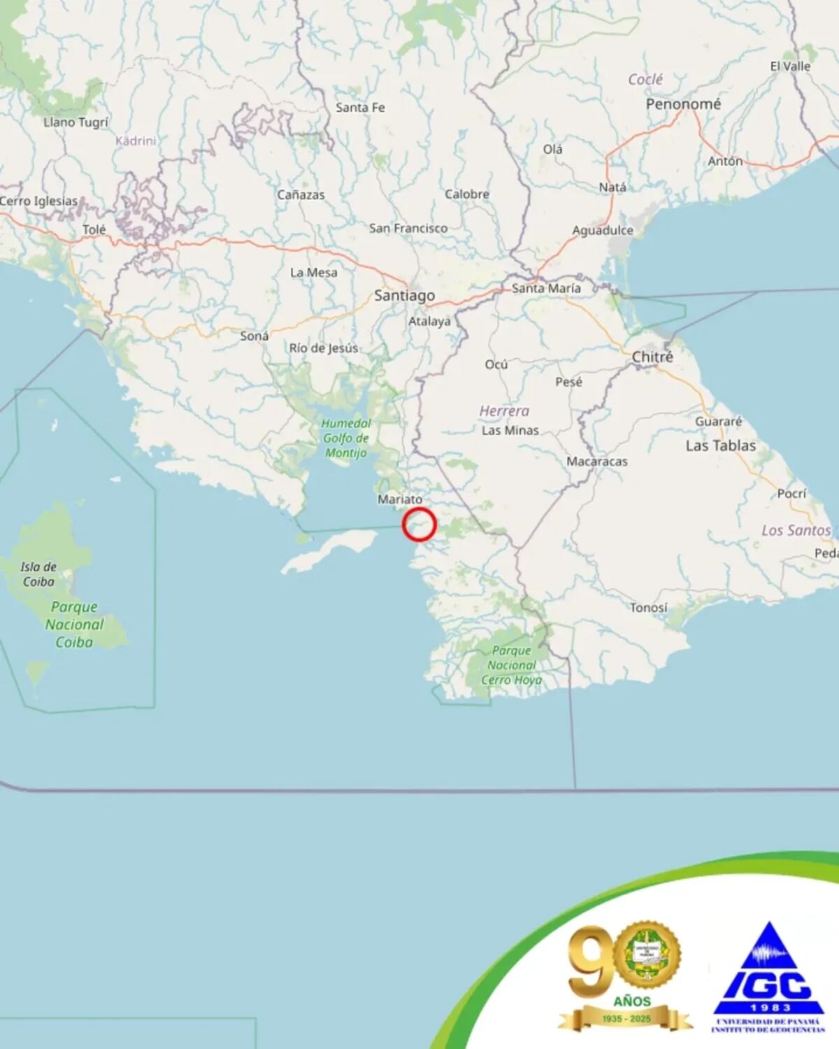 Última hora: Panamá registra tres sismos en menos de 12 horas, todos sin daños reportados
