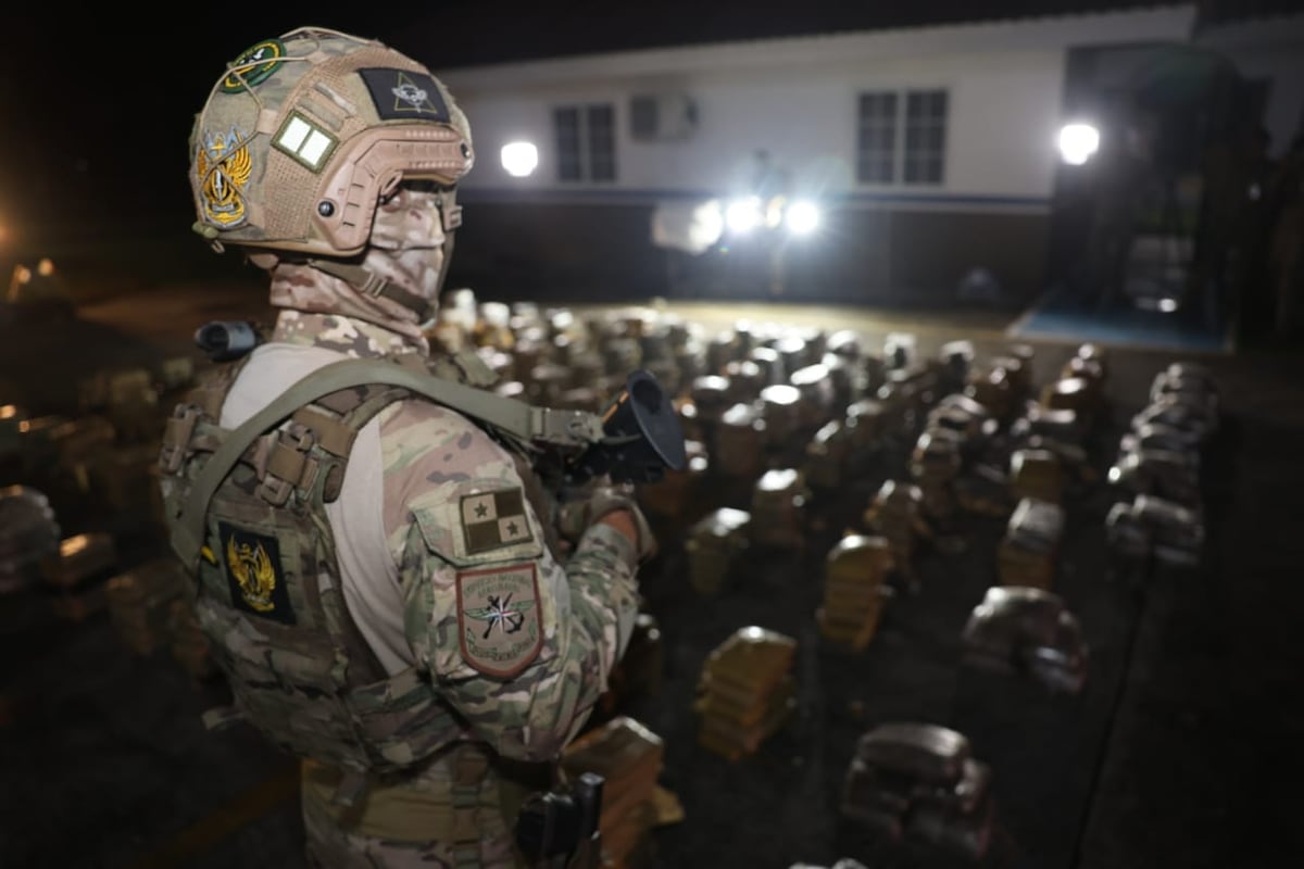 Operaciones del SENAN en 2025 dejan más de 70 toneladas de droga fuera de circulación