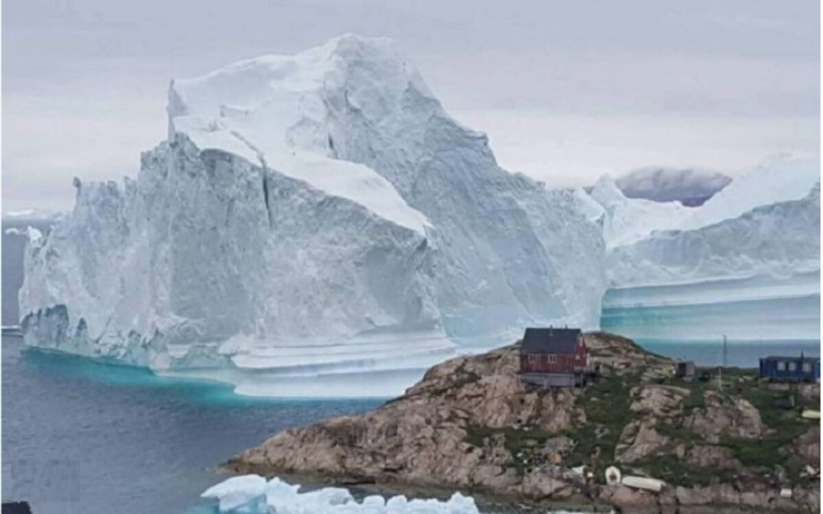 Desalojan aldea en Groenlandia por temor de un tsunami por ruptura de iceberg
