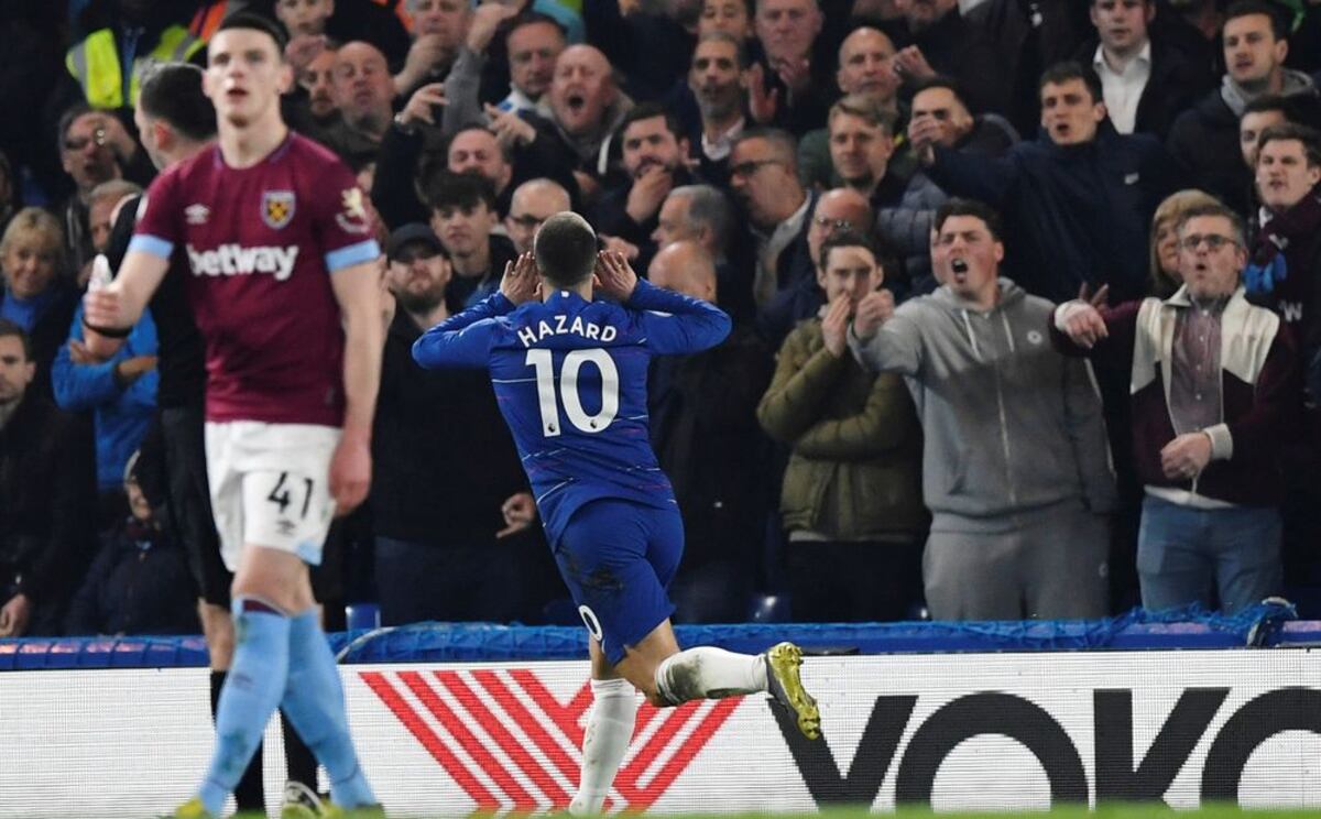 Eden Hazard responde con goles tras gritos de que ya fichó por el Madrid