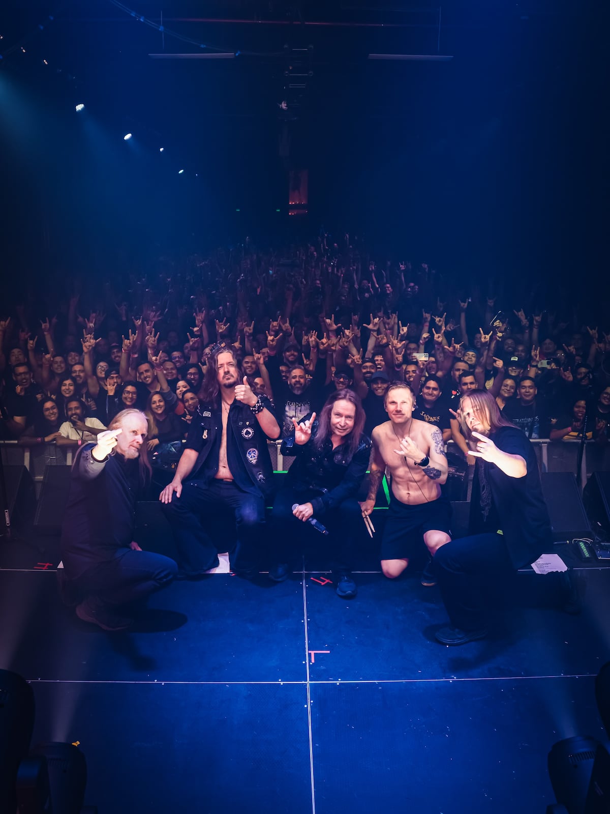 Stratovarius encendió Soho tras el terremoto con clásicos y sorpresas para sus fans