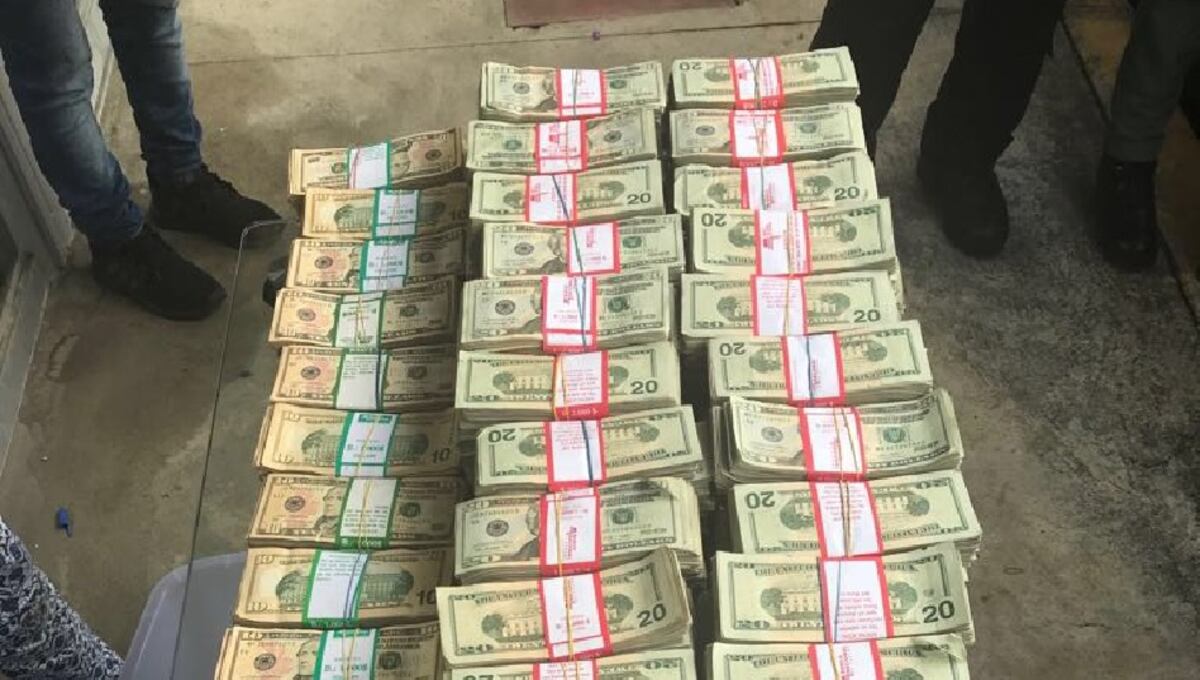 Incautan un millón y medio de dinero en una red de tráfico panameña y extranjera