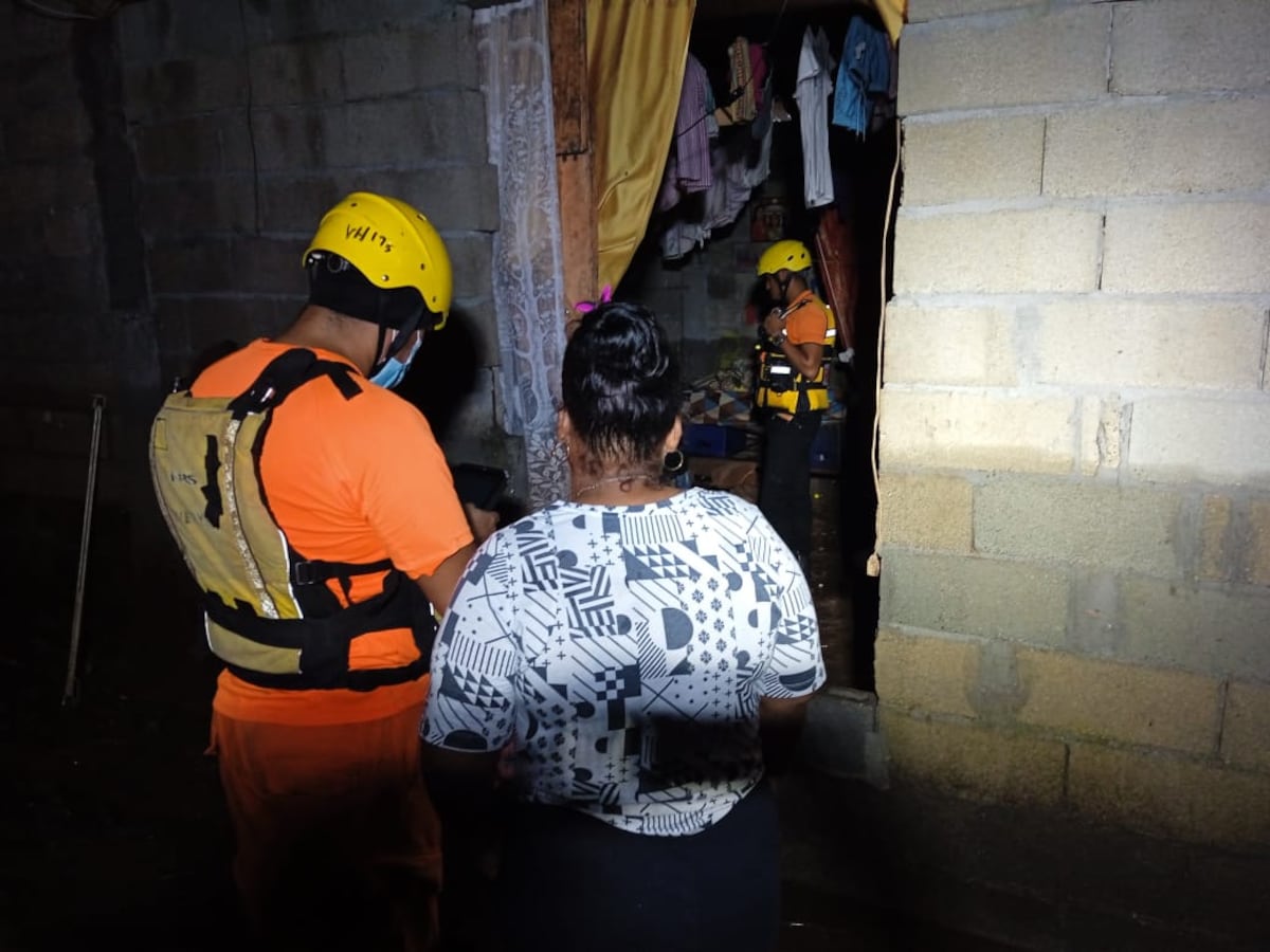 Emergencia por lluvias. En Chilibre varios sectores resultaron afectados