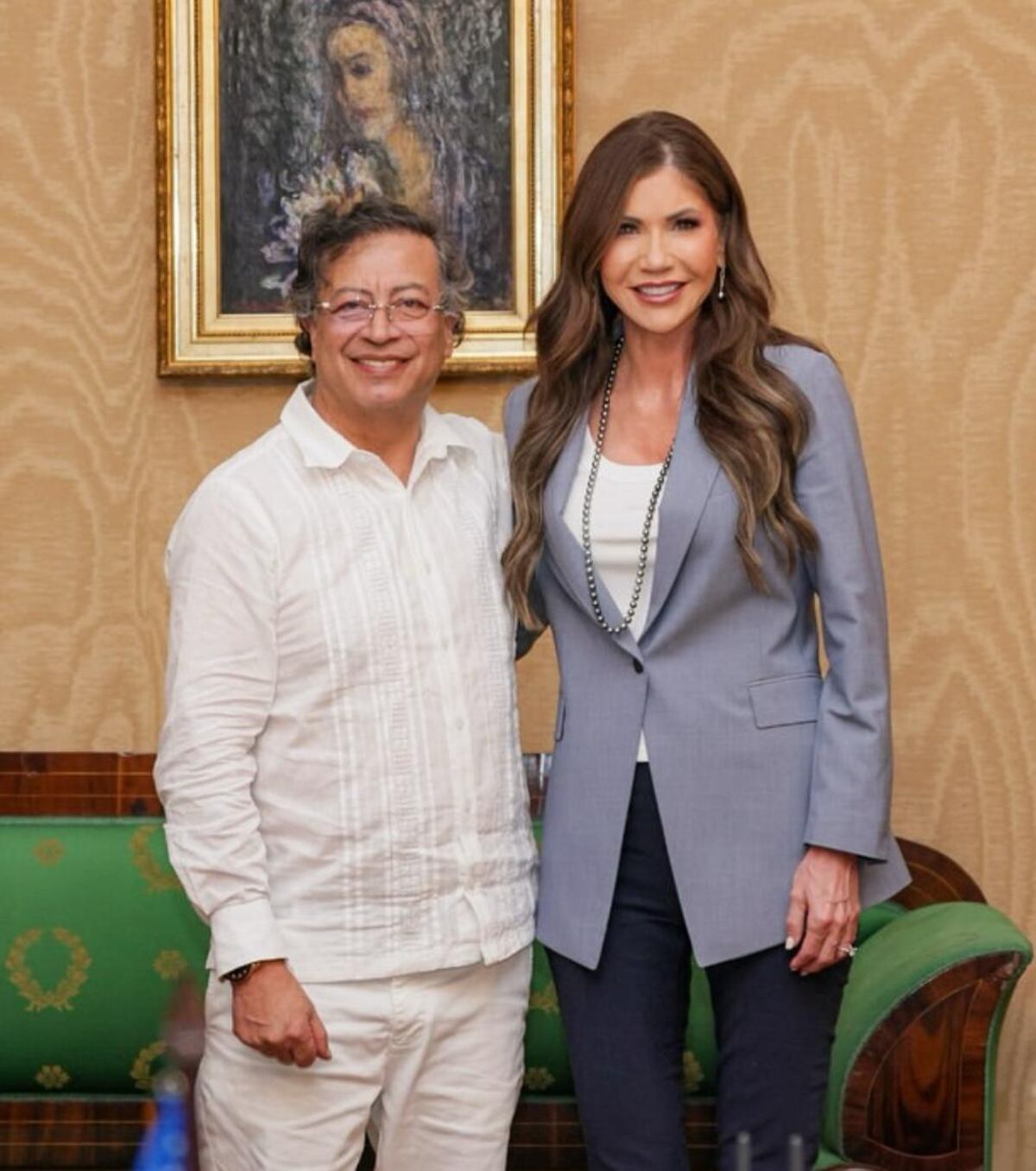 Secretaria de  Seguridad de EE.UU.  acusó a Petro  de defender narcos