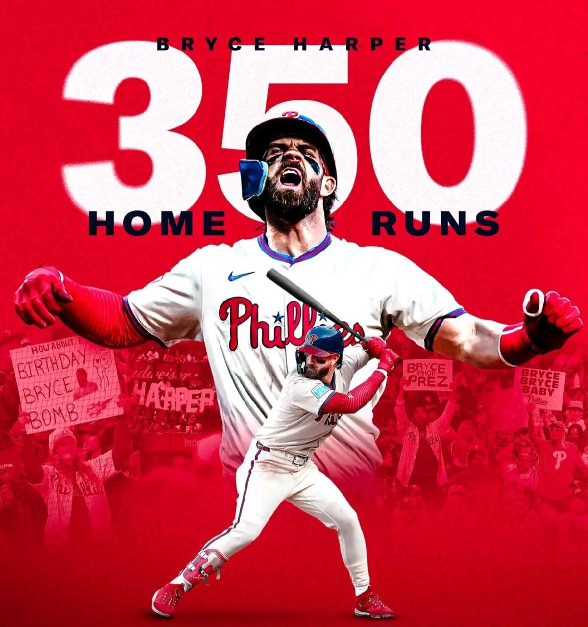 ¡No va pa’ ningún lado! Filis frenan los rumores de cambiar a Bryce 