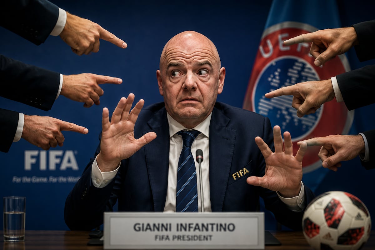 ¡Tremendo lío! UEFA amenaza con boicotear los torneos de la FIFA