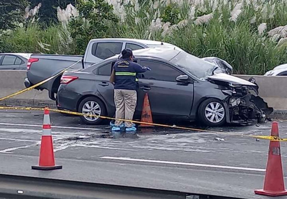 Trágico. Víctima fatal tras accidente de tránsito en la autopista Arraiján - La Chorrera