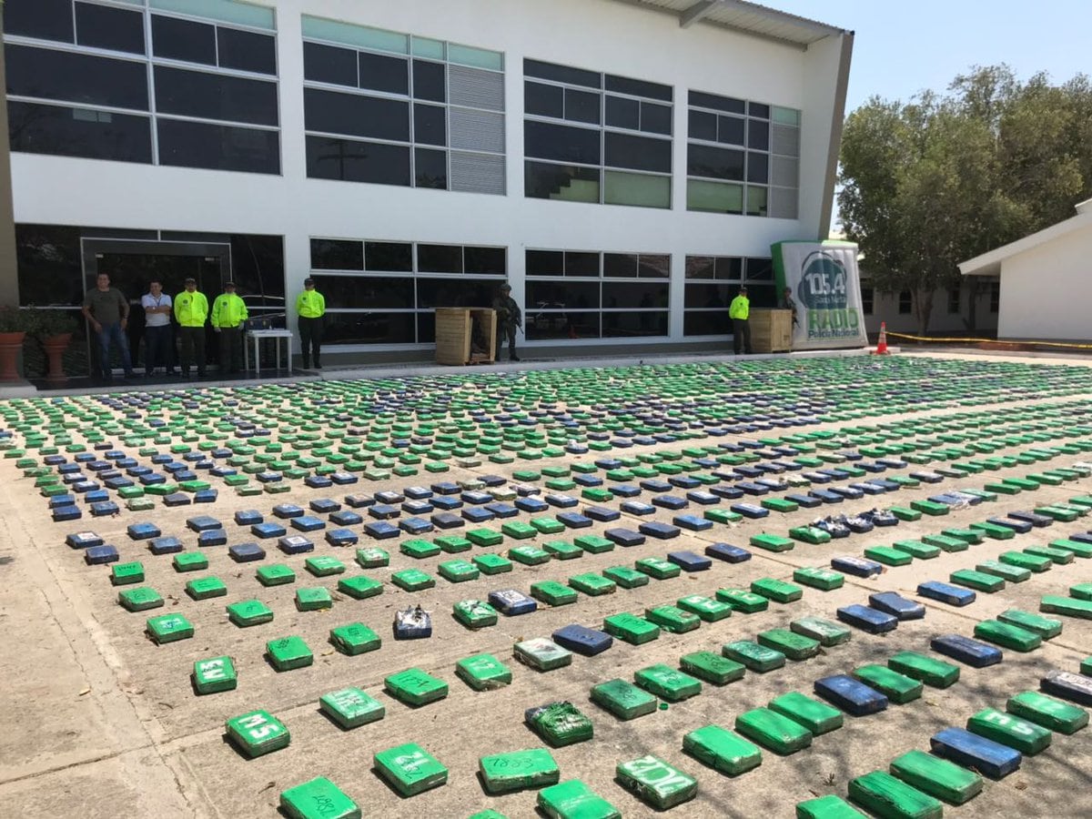 Incautan 2 toneladas de droga con dirección a México; lo detectó un perro