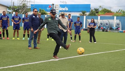Ministro de Seguridad se metió a la cancha en Veraguas