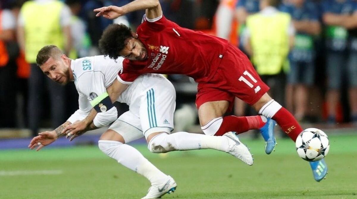 Codazo de Sergio Ramos en la Champions provocó conmoción cerebral a Karius