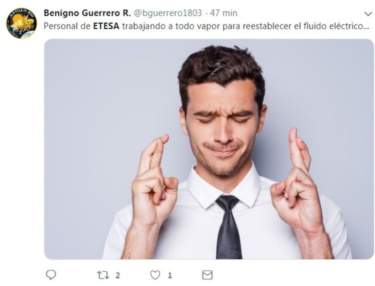 Apagón no tiene que ver con JMJ ni alta demanda, pero... Etesa explica