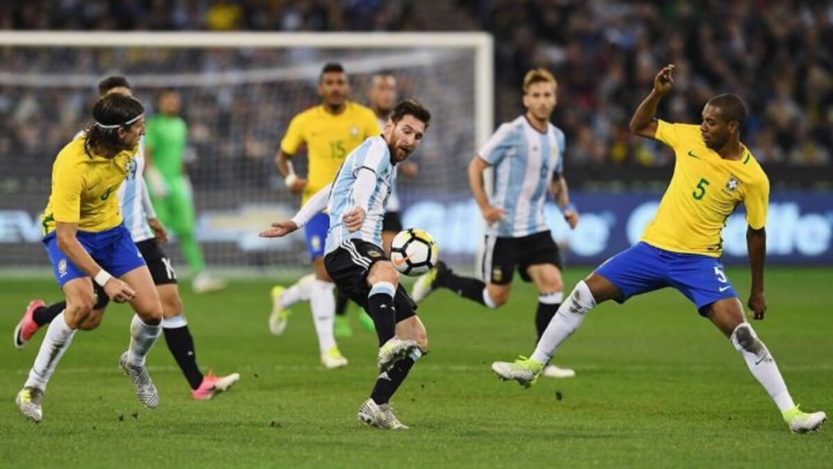 El Brasil-Argentina que debía jugarse a finales de marzo no se jugará en la fecha antes acordada