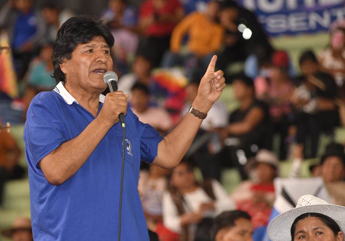 Expresidente Evo Morales amenaza con levantamiento