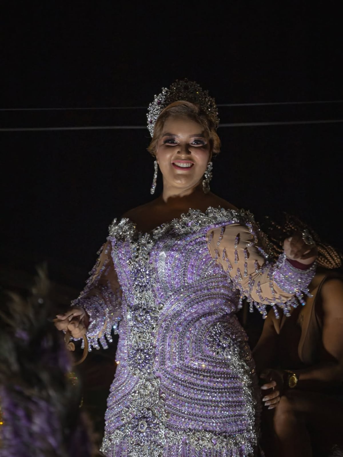 Reinas del interior del país deslumbran en el Carnaval 2026